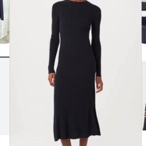 Frank and Oak Navy Blue Knit dress L NWT
